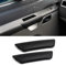 TTCR-II 2PCS Kompatibel mit Türgriff VW T5 Transporter 2003-2010, VW T5 Vorne Türgriff Innen Ersatz Beifahrer Rechts+Fahrer Links,Ersatz Griff 7H0867171B T5 Transporter Innentürgriff Abdeckung-Schwarz