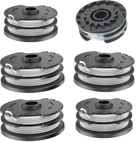 6 pezzi bobine di ricambio per decespugliatore senza filo Parkside PRTA 20-Li A1 B1, PRT 550 A1, PRT 550 A2, PRT 550 A3, PRT 550 A5, PRTA 20-Li B2, PRTA 20-Li C3