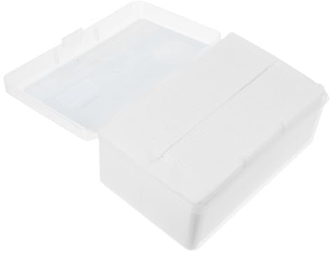SOESFOUFU 1080 Stück Vliesstoff Abschminkpads für Gesicht und Nägel Dünne Make Up Wattepads aus Nonwoven Leicht Tragbar zum Abschminken und Nagellackentfernen Zufälliger Stil