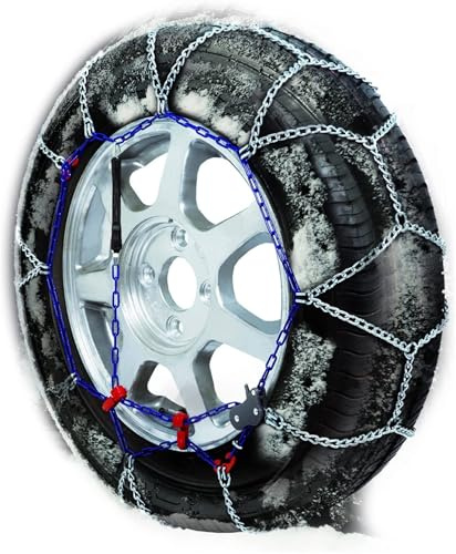 GPECTIFO 7 mm Autofahrer Schneeketten, TUV Und IN DER NÄHE Genehmigt, Größe 100