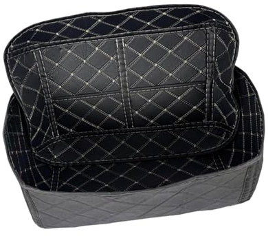 SylvaLexis Motorrad Top Case Liner Pad Set Kompatibel mit HTPP-36L - PU Leder Innentasche Schutz für Kofferraum Case