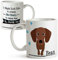 Personalised Dachshund Mug Dog Funny Novelty Pet Puppy Coffee Custom Tea Cup Gift DM47