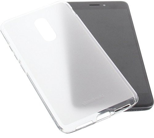 foto-kontor Tasche kompatibel mit TP-Link Neffos X1 Max Gummi Hülle TPU Schutz Handytasche transparent