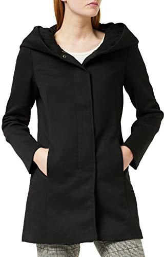 VERO MODA Vmverodona LS Jacket Noos Giubbotto, Nero (Black Black), XS Donna