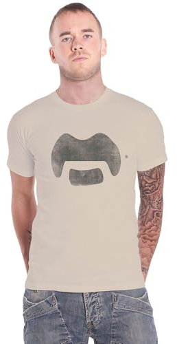 Rock Off officially licensed products Frank Zappa Tache Logo T Shirt Size S
