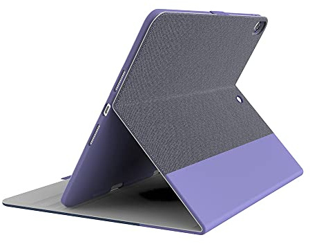 Cygnett - Custodia TekView Slim per dispositivi iPad 10.2'' (2019) con supporto Apple Pencil, colore: Lilla/Viola