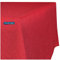 TEXMAXX® Tischdecke abwaschbar eckig - 140 x 100 cm in Rot/Maßgefertigte Tischdecke Leinenoptik/Tischdecke wasserabweisend mit Lotuseffekt/Gartentischdecke mit Fleckschutz