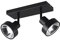 Trio Leuchten Strahler Leon 800700232, Metall Schwarz matt, exkl. 2x GU10