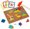 TOOKYLAND Fine Motor Toys, Toy Hammer and Nails Game is Montessori Toys That Exercise Children's Hands-on Skills and Develop Their Imagination for Kids