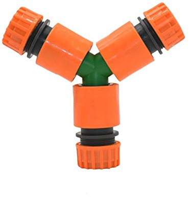 Gartenschlauch Schnellverbindung Gartenschlauch 1/2 3/4 Y-joint T Divider 16mm 20mm Schlauch 3-Wege-Verbindung 1 Gartenbewässerungs Tee (Color : 1I2)