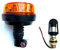 MelTruck® LED Warnleuchte Rundumleuchte 12V 24V mit 4 Blitzmuster E9 ECE R65 R10 für Traktor PKW LKW (Aufsteckrohr I)