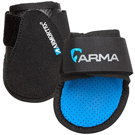 Shires ARMA Carbon Flex Fetlock Boot - Black Cob