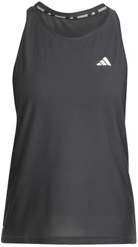 adidas Damen Own The Run Tank Top Tanktop, Black, M