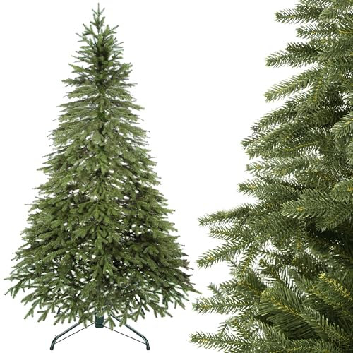 SPRINGOS Künstlicher Weihnachtsbaum Premium-Fichte 200 cm PE