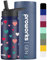 Proworks Gen 2 Insulated Water Bottles with Straw Lid | 1 Litre Stainless Steel Water Bottle, 24 Hours Cold & 12 Hours Hot, Metal Leakproof Flask for Work, Gym - Midnight Blue - Hearts At Midnight