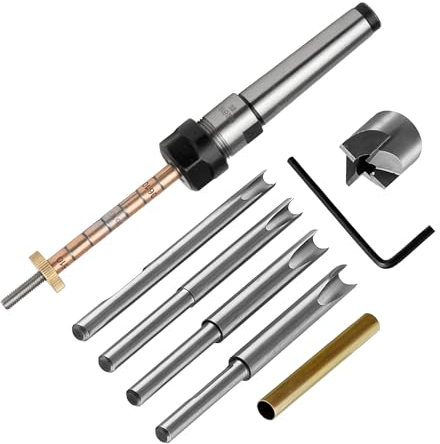 Pen Barrel Trimming System, Woodturning Pen Trimming Kit Pen Making Cutting Shaft Pen Making Kit for Making Pen Woodworking Drehmaschine Zubehör