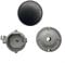 Universal Burner Crown Flame Cap, Metal Gas Oven Stove Cap Replacement Part, 55mm, 75mm, 100mm(Flat 100)