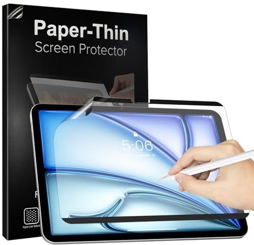 TiMOVO 1 Stück Magnetisch Papier Schutzfolie für iPad Air 11 Zoll M4 2024, Abnehmbar Wiederverwendbar Matte Folie für iPad Air 11(A2902 A2903 A2904), Zeichnen Wie auf Papier, Blendschutz, Anti-Kratzer