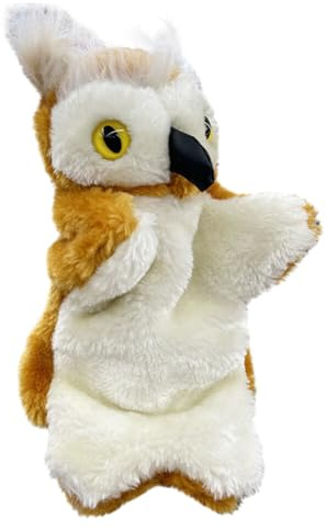 ISAKEN Tier-Handpuppen für Kinder Kleinkinder, Hund, Hase, Elefant, Taube, Drache, Ziege, Koala, Panda, Bär, Schaf, Kuh, Perfekt für Geschichtenerzählen, Unterricht, Vorschule, Geburtstagsgeschenke