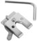 Kisangel Sturdy Dog Kennel Gate Latch Replacement Door Lock Latch for Pet Cage Easy Install Metal Lock Gate Frame Latch