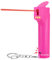 3-in-1 Persönlicher Alarm für Frauen, Tierabwehrspray & 130 dB Self Defense Sirene & Rote Stroboskoplichter, Wiederaufladbar & Sicherheitskappe Flip-Top (Rot)