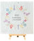 Pflanzbarer Kalender 2025, Monatskalender mit pflanzbarem Samen, Planungskalender, mit kreativem Planungswerkzeug und inklusive Staffelei, 14,5 x 12,5 x 3 cm, für Familie und Schule