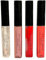 AVON Lip gloss 4 Piece set Plumping Gloss, Hydrating, Nourishing, (1 x Coral reef, 1 x Fiery Red, 1 x Shimmered, 1 x Clear) 6ml Smooth Soft Liquid For Girls And Women