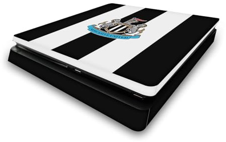 Head Case Designs Offizielle Newcastle United Football Club Home 2024/25 Wappen-Set Vinyl Haut Gaming Aufkleber Abziehbild Abdeckung kompatibel mit Sony PlayStation 4 PS4 Slim Console