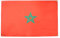 AZ FLAG Marokkanische Flagge, 150 x 90 cm, mit 4 Ösen, marokkanische Flagge für Balkon oder Wand