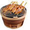 YTYTU Parrilla Portátil para Barbacoa, Estufa De Leña para Camping, Parrilla De Carbón, Barbacoa De Barro, para Cocinar Al Aire Libre Y Picnic(L)