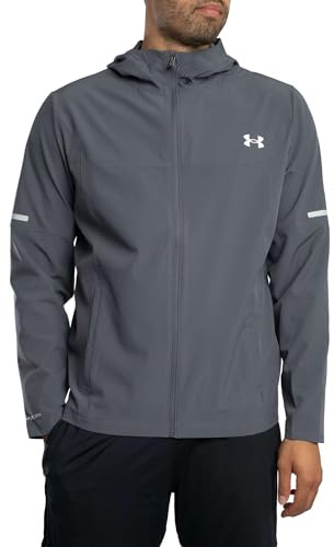 Under Armour Men's Tech Utility Woven Jacket, Black/Green