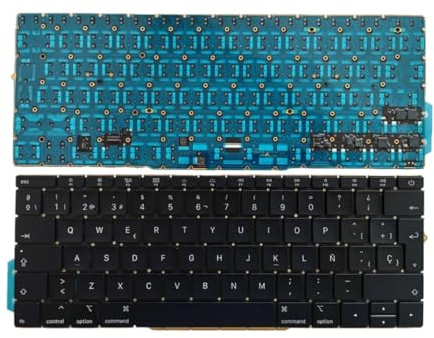 WZKOZDR US-, Spanisch- und UK-Laptop-Tastatur mit Hintergrundbeleuchtung für Apple Pro 13,3 Retina A1708 Notebook-PC(SP)