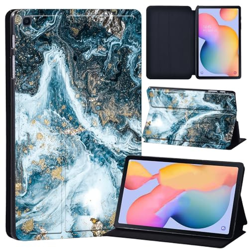 Case for Honor Pad 8 12 Inch PU Leather Tablet Protective Case, Slim Stand Hard Back Shell Protective Smart Ultra Thin Cover Case (Marble Mist 022)