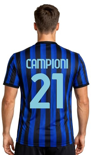 Inter Maglia Campioni 21 Celebrativa Scudetto Replica Ufficiale Personalizzata – Adulto/Ragazzo/Bambino