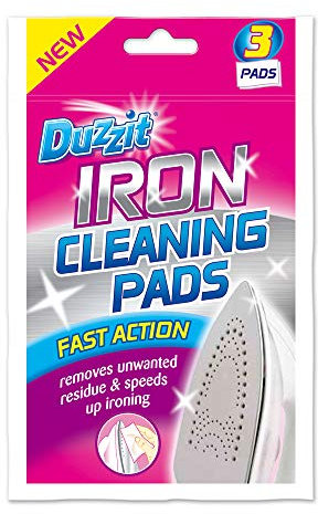 Duzzit 6 x Packs of 3 FAST ACTING Iron Cleaning Pads - removes residue and speeds up ironing