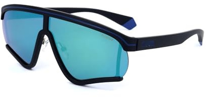 Polaroid Unisex-Adult PLD MSGM 2/g Sonnenbrille, D51/5X Black Blue, 68