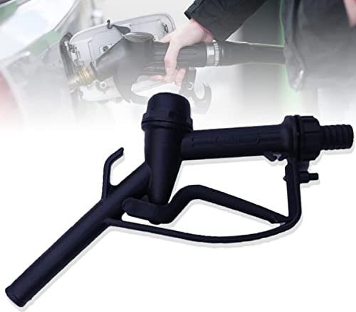 Kunststoff manuell Zapfpistole Tankstellen Pistole Ölpistole, 25 mm, für Wasser, chemische Flüssigkeit, Transferöl, Diesel, Benzin, Nachfüllpumpe für IBC-Wassertank, Auto, LKW (25 mm)