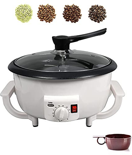 Machine à Torréfier les Grains de Café SHILINTONG, Torréfacteur Électrique pour Café, Noix, Cacahuètes, 750g, 220V 1200W, Revêtement Antiadhésif, Usage Domestique