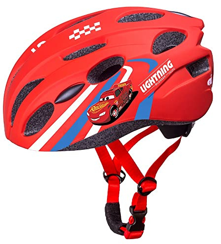 Disney Unisex Jugend Cars Fahrradhelm, Mehrfarbig, M