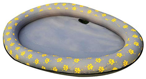 Voiakiu Chien Piscine Flotteur Jouet Piscine Flotteur Piscine Flottant lit d'eau pour Compagnie lit Gonflable Plage Jouet pour Chien Chat