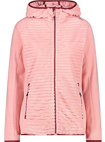 CMP Damen Damen-highloft-fleecejacke mit Fester Kapuze JACKET