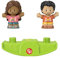 Fisher-Price Little People Spielplatz-Figuren-Set – HHR47 ~ Enthält 2 Little People Figuren und 1 Teeter Totter