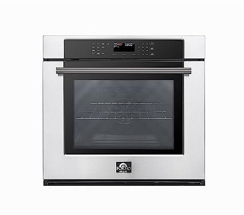 Villarosa 30-inch. Wall Oven in Stainless Steel, 5.0 cu.ft. with Auto-Cooking & Self Cleaning