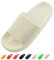 Sumvov Neues Upgrade Cozyslides Original Damen Schlappen 100% EVA SUPER Weich Rutschfest Badeschuhe Cozislides Original Hausschuhe Damen(Beige,38-39)