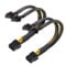 Cable Matters 2er-Pack Power Adapter PCIe 8 Pin auf Dual 8 Pin (6+2) PCIe für GPUs – 22cm