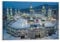 Puzzle 1000 Teile，Mekka bei Nacht，Art Malerei Puzzle 1000 Teile Pädagogisches intellektuelles Dekomprimieren von Spielzeugrätseln Lustige（50x70cm）-96