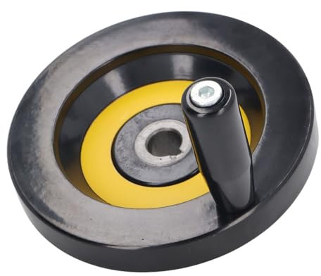 Säge Handrad, 14mm Mittel Loch 125mm Außen Durchmesser Drehbank Handrad, Fräsmaschine Handrad-Handrad-Handrad-Handrad