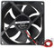 Jopto Mini Brushless Silent Cooling Fan 92x92x25mm 9225 DC 12V Dual Ball Bearing With 2 Pin Terminal Compatible With 3D Printer PC CPU Desktop Computer Case For DIY With 28cm 11.02inch Cable