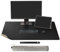 Chihein 110x60cm 3XL Schreibtischmatte mit Kork & PU Leder (schwarz), Doppelseitige Schreibtisch Pad, wasserdichte Computer Schreibtischmatte für Gaming, Büro, Zuhause