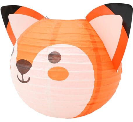 Gogogmee Kinderlaternen Dekorative Hängende Laterne Papier Laterne Für Innen Papier Cartoon Ornamente Outdoor Decor Junge Mädchen Tier Nette Dekorative Innen Hängen Dekore